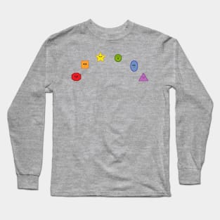 🟢 Rolly + Friends = Rainbow 🌈💚 Long Sleeve T-Shirt